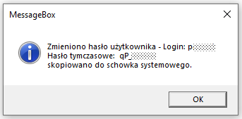 reset pass message