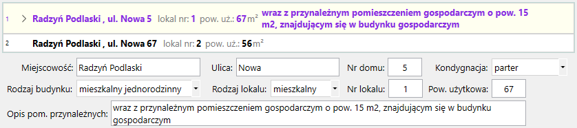 edit form